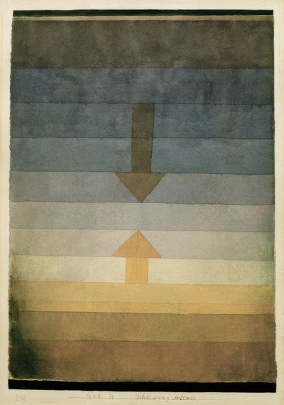 Divórcio à noite de Paul Klee